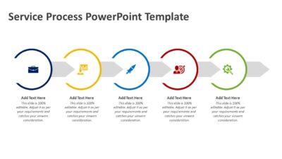 Service Process PowerPoint Template