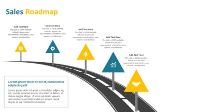 Sales Roadmap PowerPoint Template