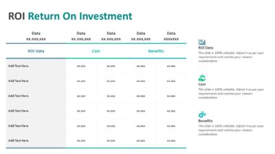 ROI Return On Investment PowerPoint Template