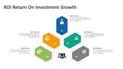 ROI Return On Investment Growth PowerPoint Template