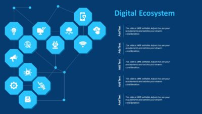 Digital Ecosystem PowerPoint Slide
