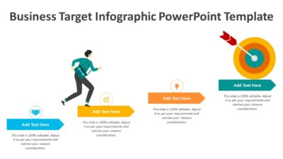 Business Target Infographic PowerPoint Template