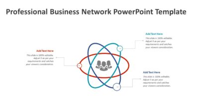 Professional Business Network PowerPoint Template