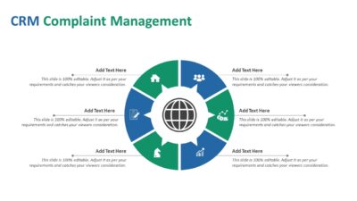 CRM Complaint Management PowerPoint Template