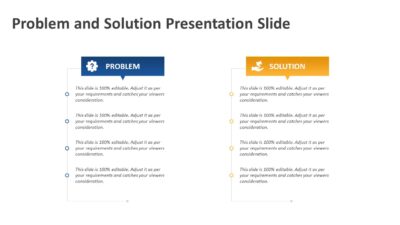 Problem and Solution Presentation Slide