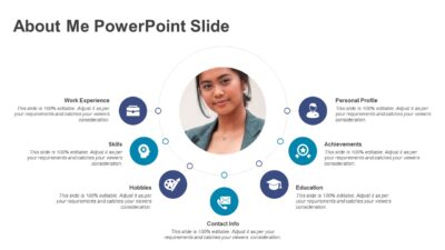 About Me Resume PowerPoint Slide