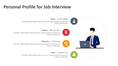 Personal Profile for Job Interview PowerPoint Template