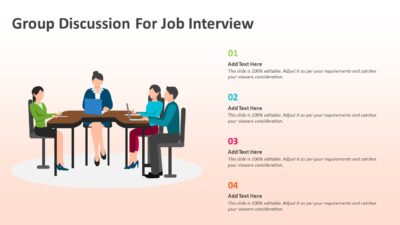 Group Discussion For Job Interview PowerPoint Slide