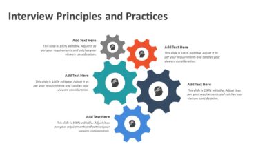 Interview Principles and Practices PowerPoint Template