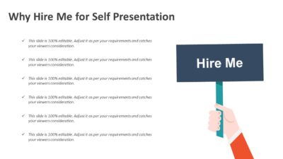Why Hire Me for Self Presentation PowerPoint Template