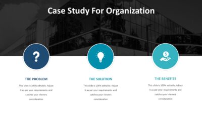 Case Study For Organization PowerPoint Template