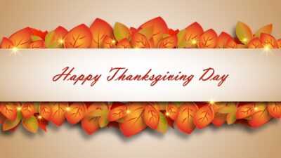 Thanksgiving Background PowerPoint Template