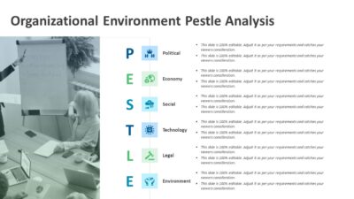 Organizational Environment Pestle Analysis PowerPoint Template