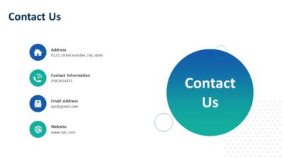 Contact Us PowerPoint Template