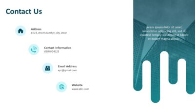 Contact Us PowerPoint Presentation