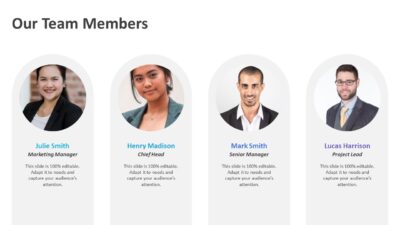 Our Team Members PowerPoint Template
