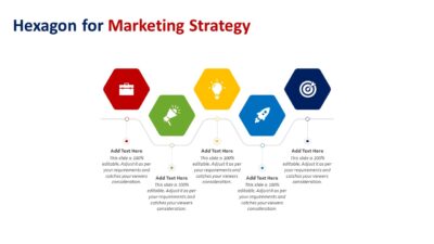 Hexagon for Marketing Strategy PowerPoint Template