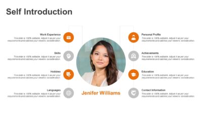 Self Introduction PowerPoint Presentation Template