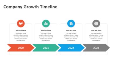 Company Growth Timeline PowerPoint Template
