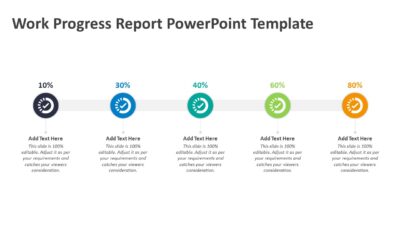 Work Progress Report PowerPoint Template
