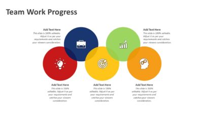 Team Work Progress PowerPoint Template