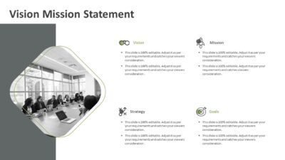 Vision Mission Statement PowerPoint Slide