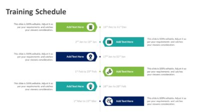 Training Schedule PowerPoint Template