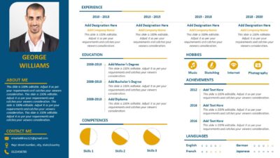 Self Presentation PowerPoint Template