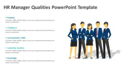 HR Manager Qualities PowerPoint Template