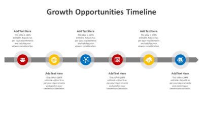 Growth Opportunities Timeline PowerPoint Slide