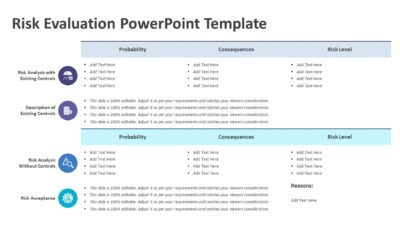 Risk Evaluation PowerPoint Template