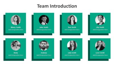Team Introduction PPT Template