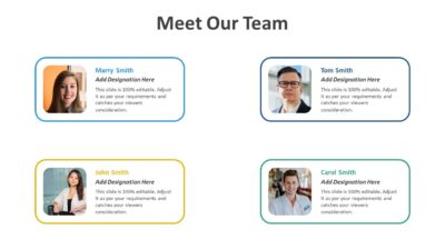 Meet Our Team PowerPoint Presentation Slide