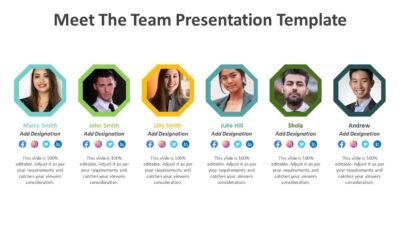 Meet The Team Presentation Template