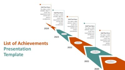 List of Achievements Presentation Template