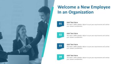 Welcome a New Employee PowerPoint Template