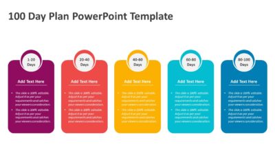 100 Day Plan PowerPoint Template