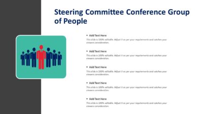 Steering Committee Conference Group of People PowerPoint Template