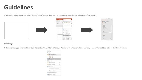 Upstream and Downstream Supply Chain Workflow PowerPoint Template