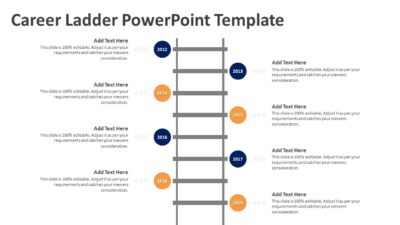 Career Ladder PowerPoint Template