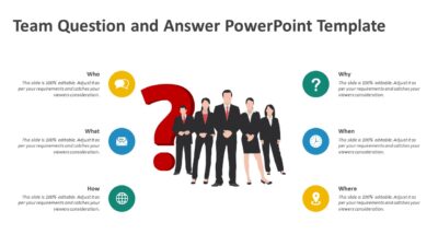 Team Question and Answer PowerPoint Template