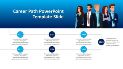 Career Path PowerPoint Template Slide