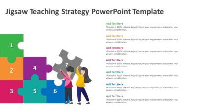 Jigsaw Teaching Strategy PowerPoint Template