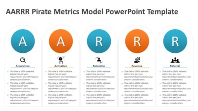 AARRR Pirate Metrics Model PowerPoint Template
