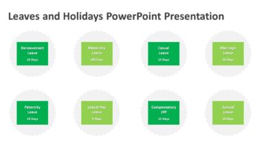 Leaves and Holidays PowerPoint Presentation