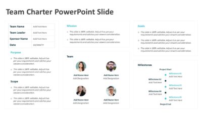 Team Charter PowerPoint Slide