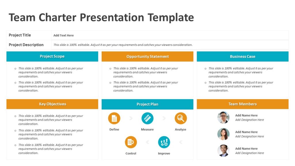 Team Charter Presentation Template