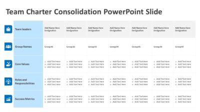 Team Charter Consolidation PowerPoint Slide