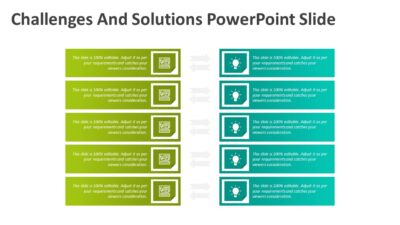 Challenges And Solutions PowerPoint Slide