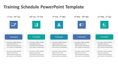 Training Schedule PowerPoint Slide
